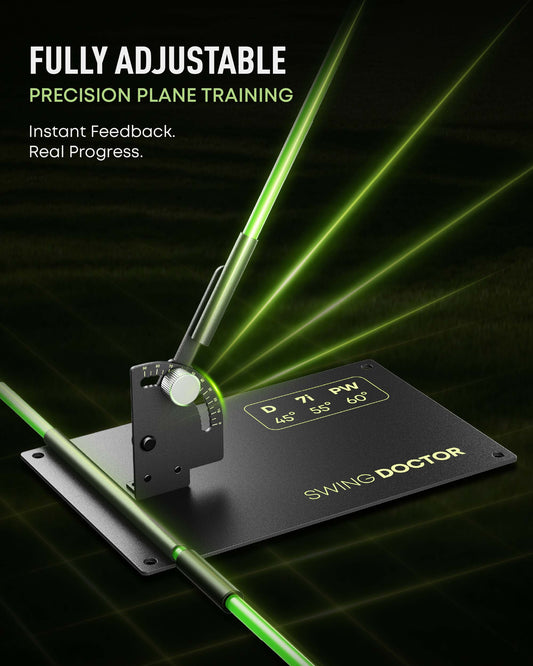 Swing Plane Trainer with Foldable Alignment Sticks – Precision Feedback for Consistent Practice
