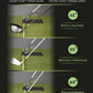 Swing Plane Trainer with Foldable Alignment Sticks – Precision Feedback for Consistent Practice
