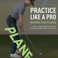 Swing Plane Trainer with Foldable Alignment Sticks – Precision Feedback for Consistent Practice